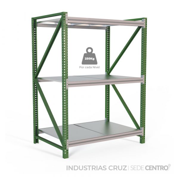 rack liviano para negocio, estante industrias cruz centro